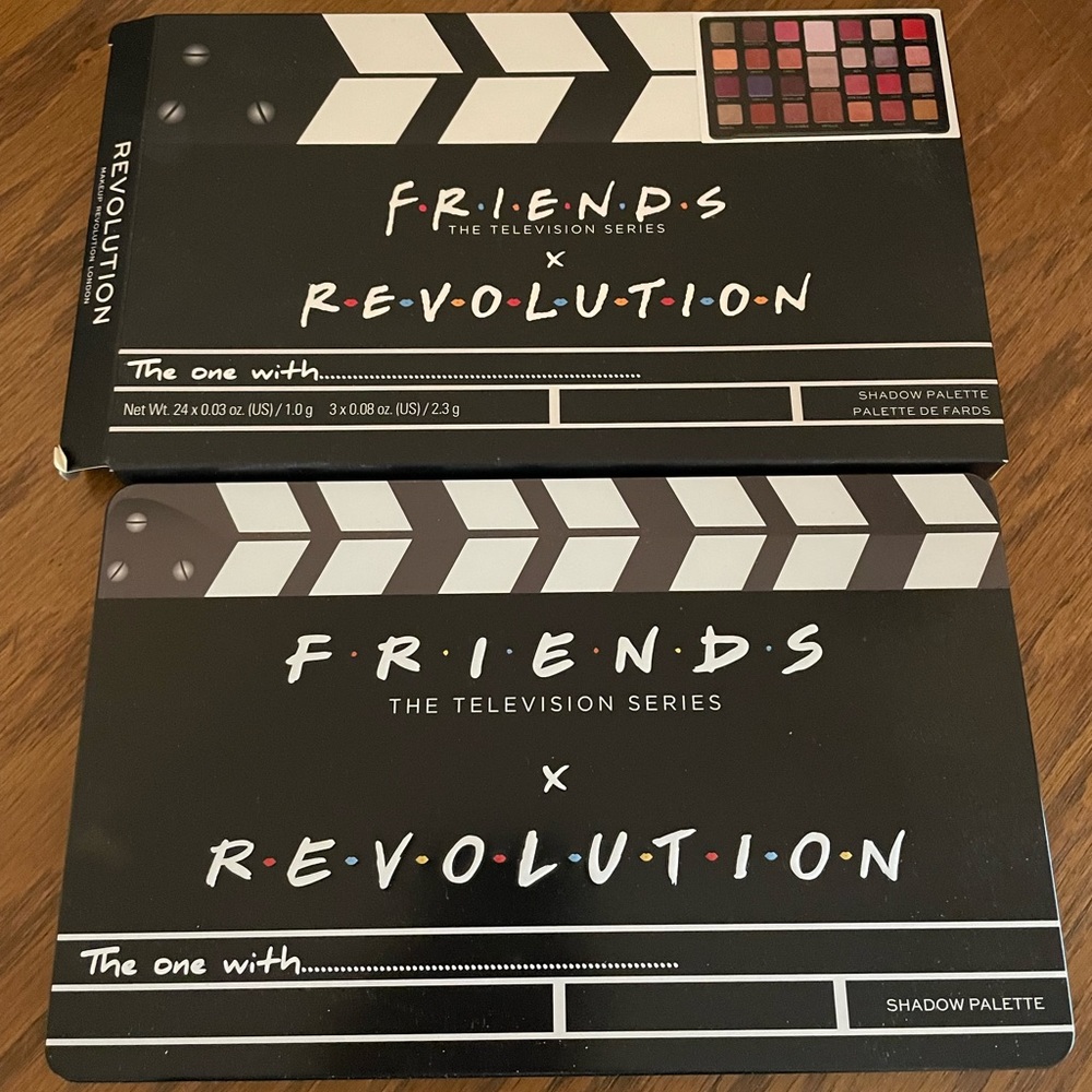 Friends x Revolution Eyeshadow Palette with Box